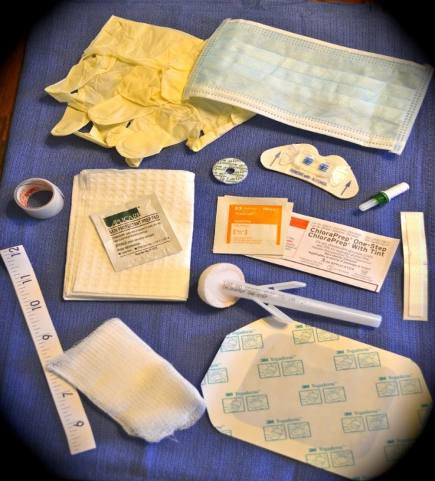 PICC and Midline Dressing Change Supplies 