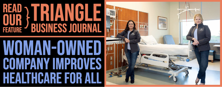 Woman-owned company improves healthcare article in Triangle Business Journal