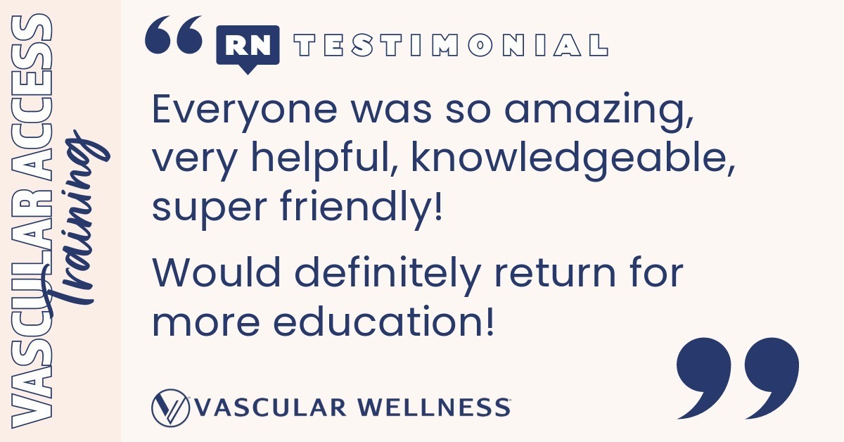 Vascular Access Education and Training from Vascular Wellness